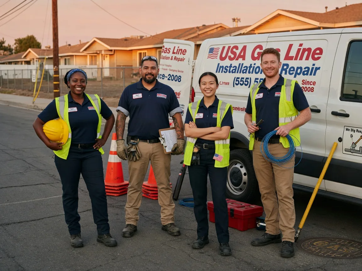 Gas Line Installation company in Revere, MN
